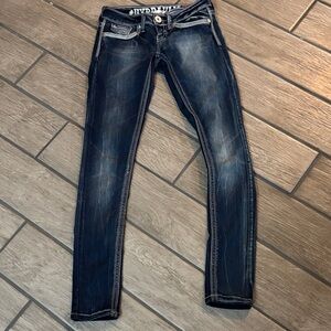 Hydraulic Dark Blue Skinny Jeans